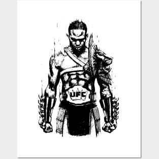 Jon Jones Undefeat Posters and Art